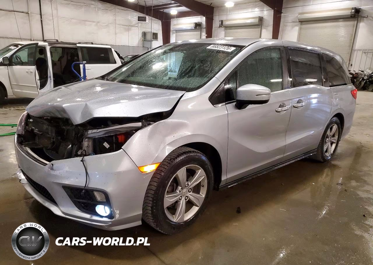 2018 Honda Odyssey Ex VIN:5FNRL6H55JB036321 - 1