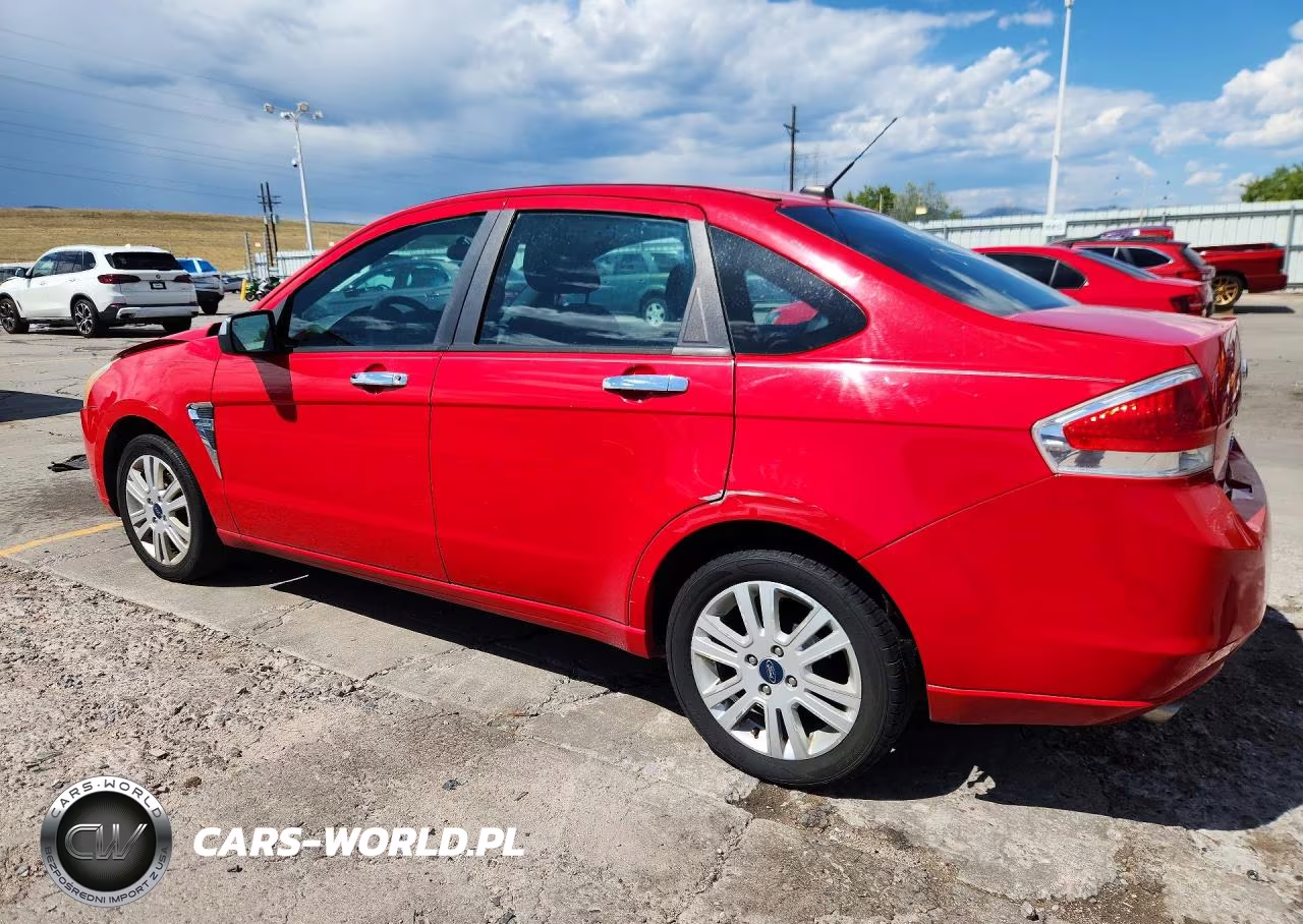 2008 Ford Focus Se VIN:1FAHP35N68W169944 - 2
