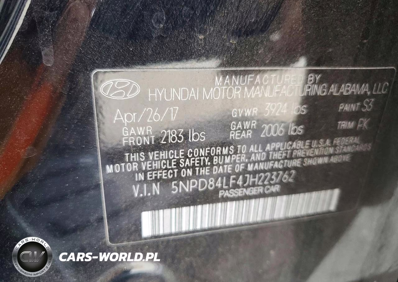 2018 Hyundai Elantra Sel VIN:5NPD84LF4JH223762 - 12