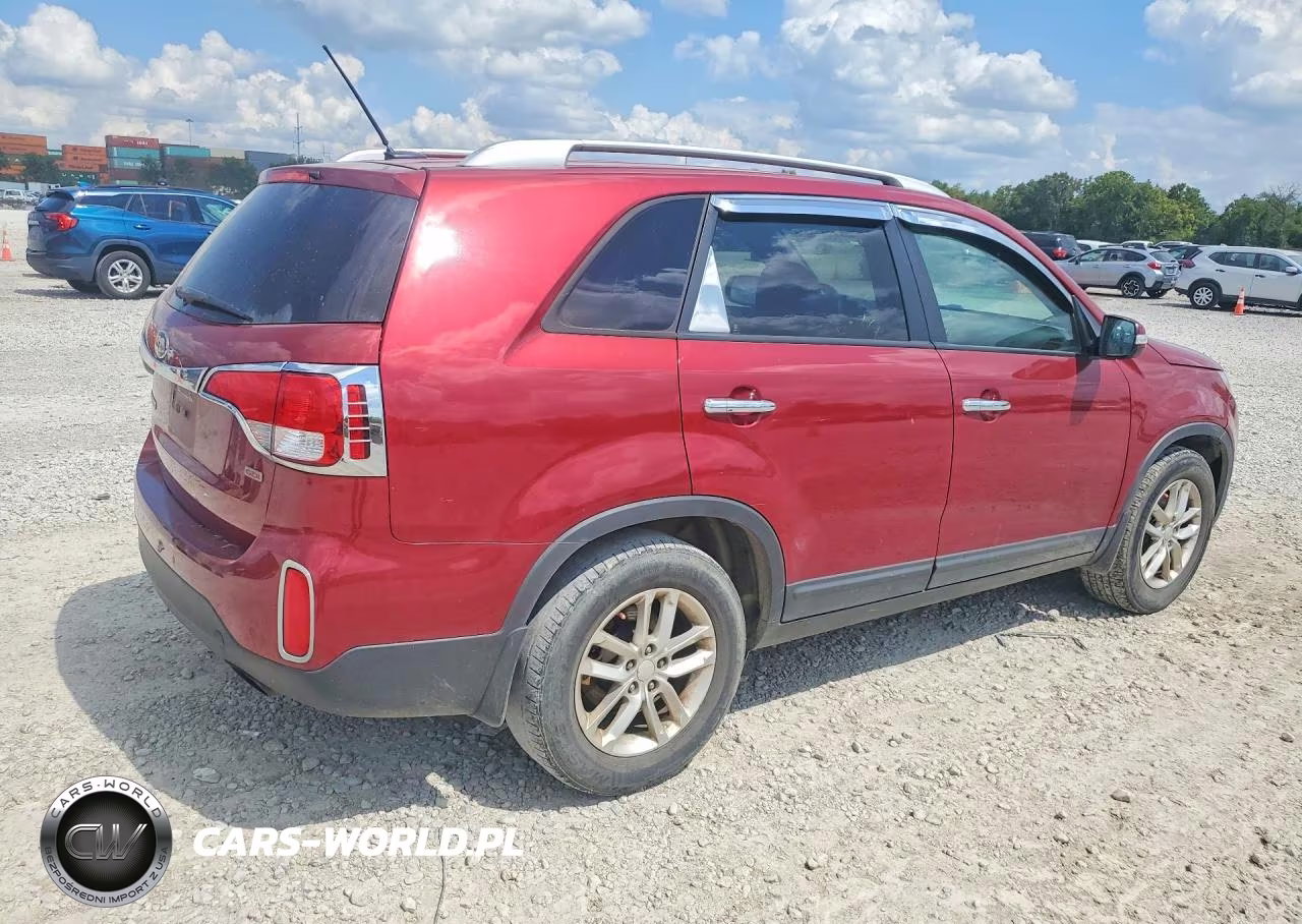 2014 Kia Sorento Lx VIN:5XYKT4A66EG502717 - 3