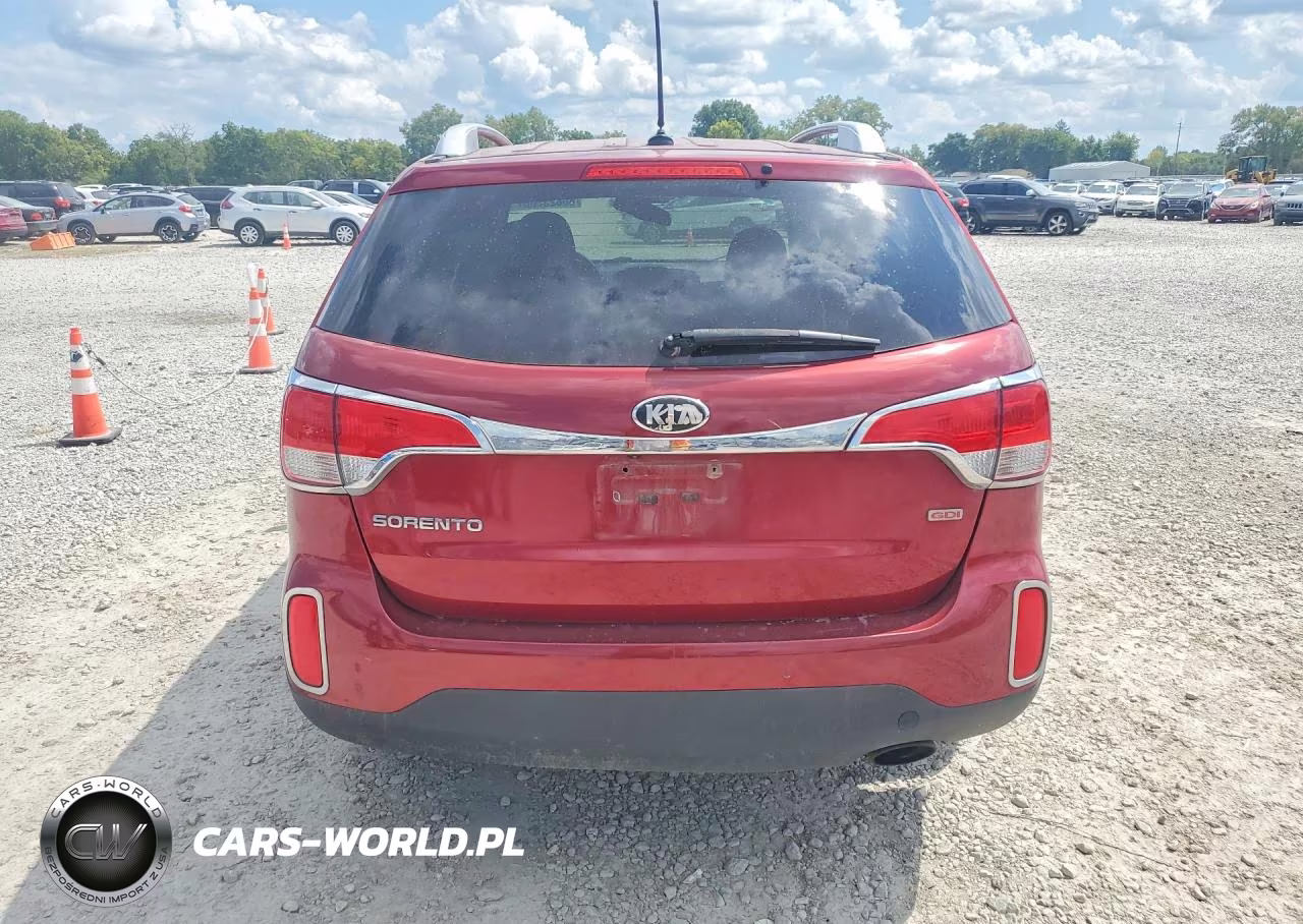2014 Kia Sorento Lx VIN:5XYKT4A66EG502717 - 6