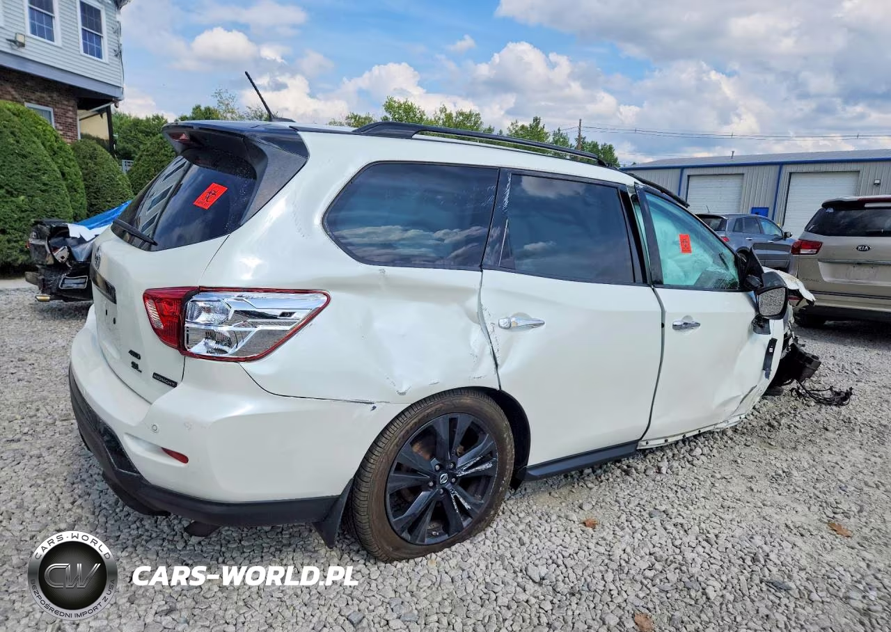 2018 Nissan Pathfinder Sl VIN:5N1DR2MM2JC677983 - 3