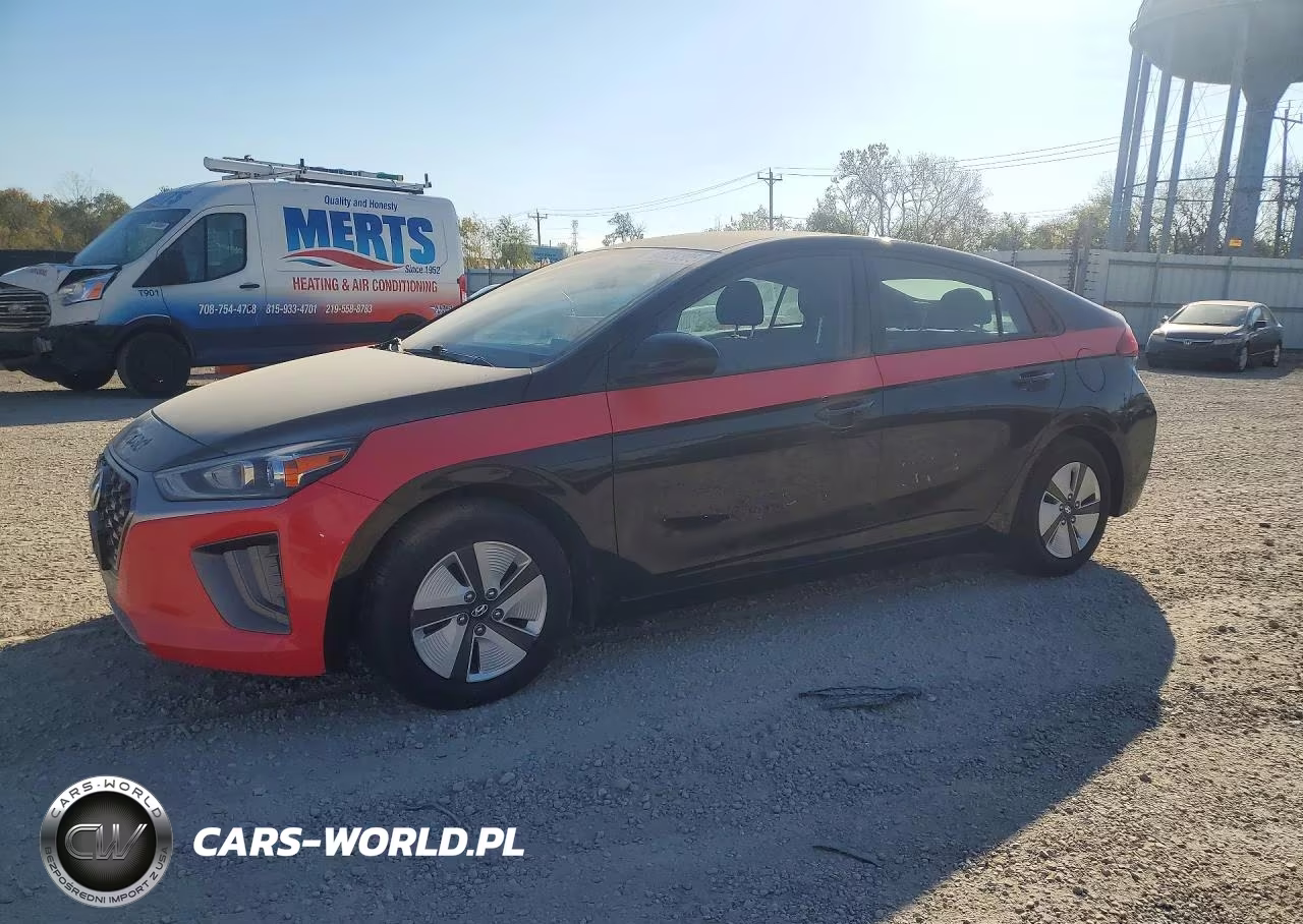 2021 Hyundai Ioniq Blue VIN:KMHC65LC9MU261149 - 1