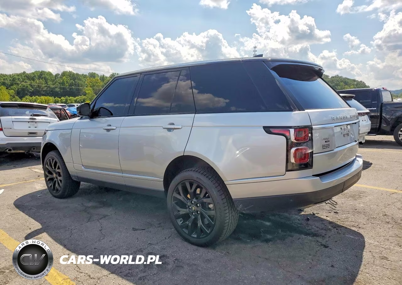 2020 Land Rover Range Rover Hse VIN:SALGS2RU0LA586572 - 2