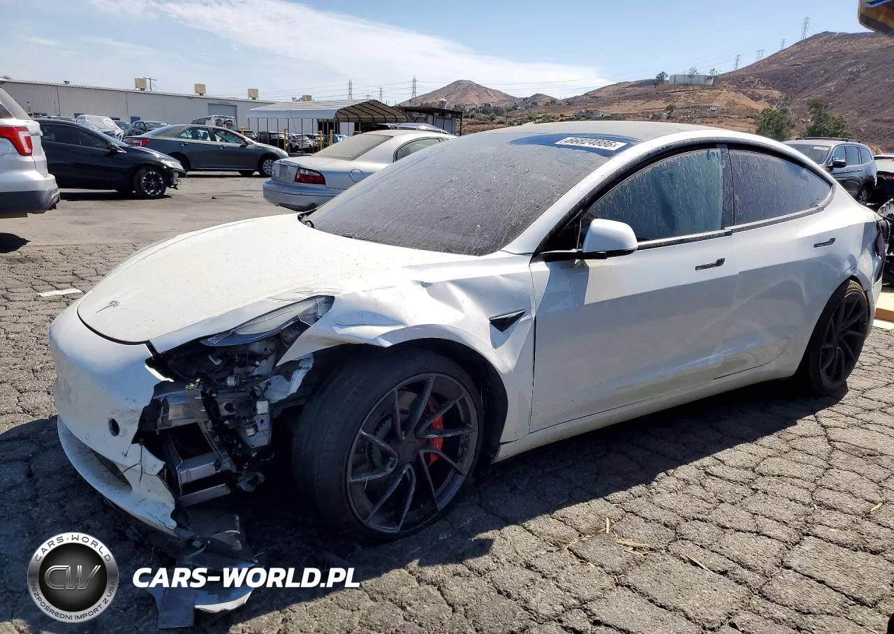 2021 Tesla Model 3 VIN:5YJ3E1ECXMF072225 - 1