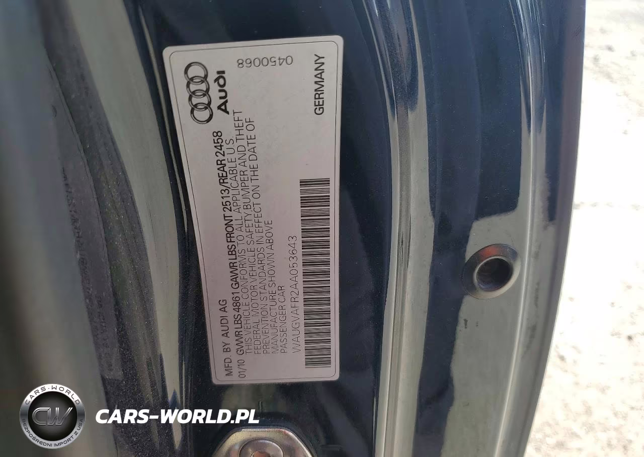 2010 Audi S5 Quattro Prestige VIN:WAUGVAFR2AA053643 - 12