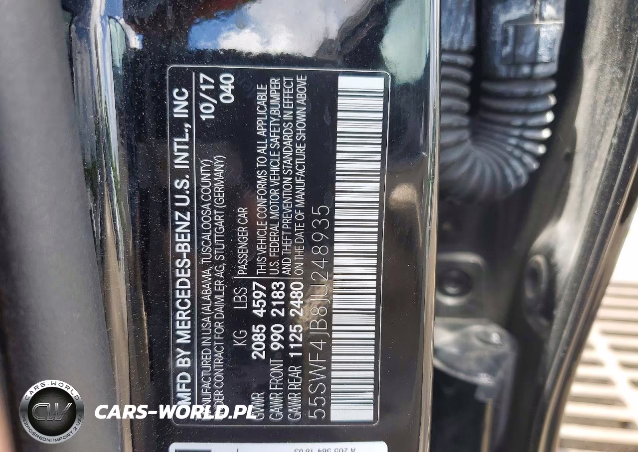 2018 Mercedes-Benz C 300 VIN:55SWF4JB8JU248935 - 12