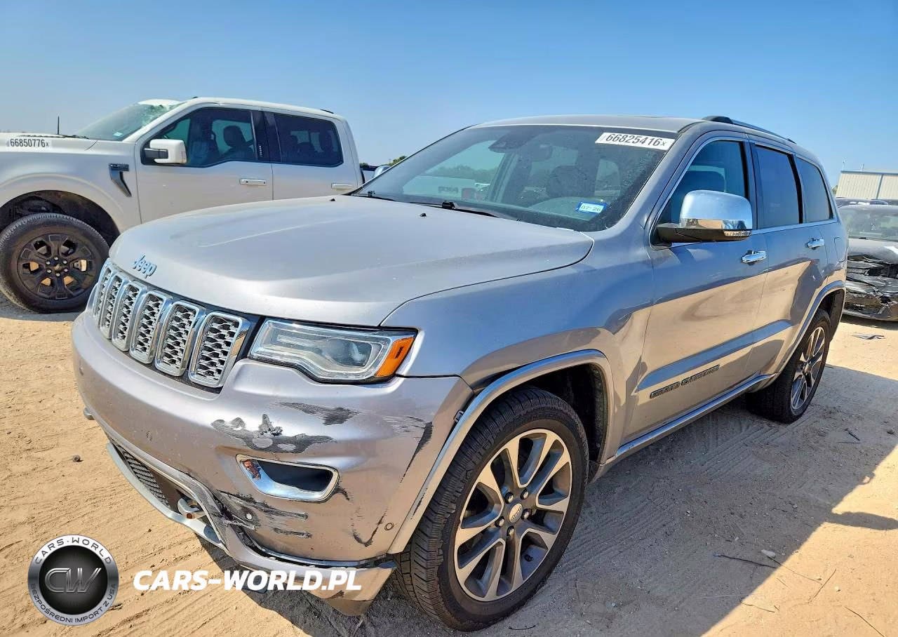 2017 Jeep Grand Cherokee Overland VIN:1C4RJECG9HC605722 - 1