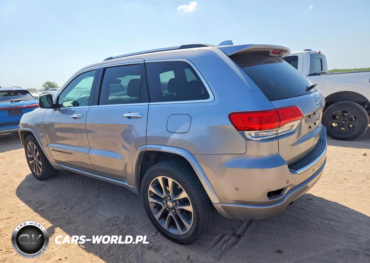 2017 Jeep Grand Cherokee Overland VIN:1C4RJECG9HC605722 - 2