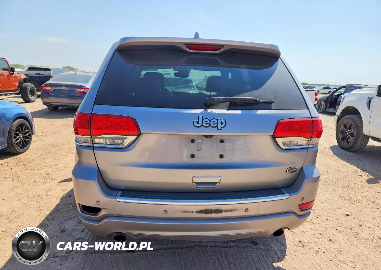 2017 Jeep Grand Cherokee Overland VIN:1C4RJECG9HC605722 - 6