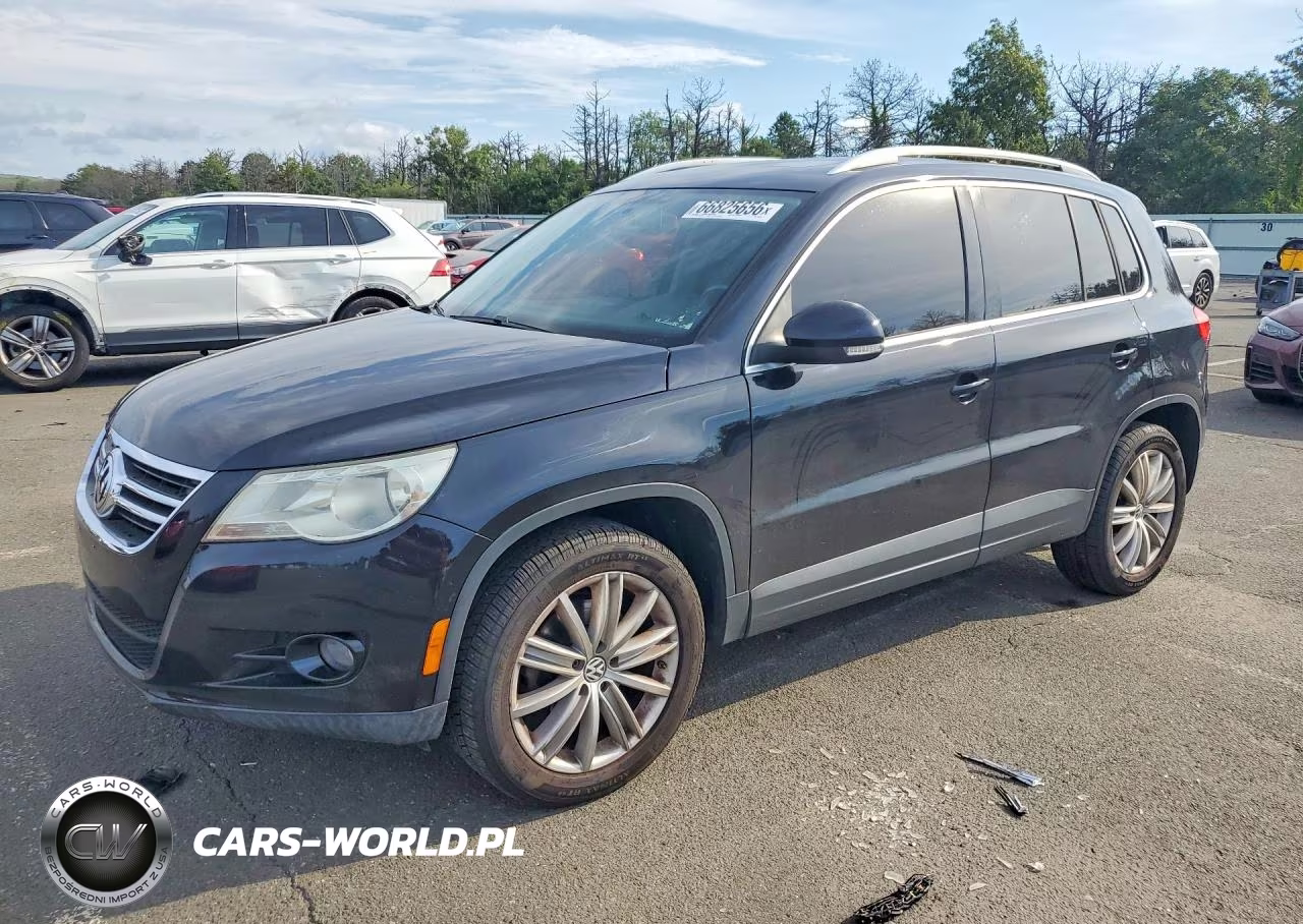 2010 Volkswagen Tiguan Se VIN:WVGBV7AX1AW000744 - 1