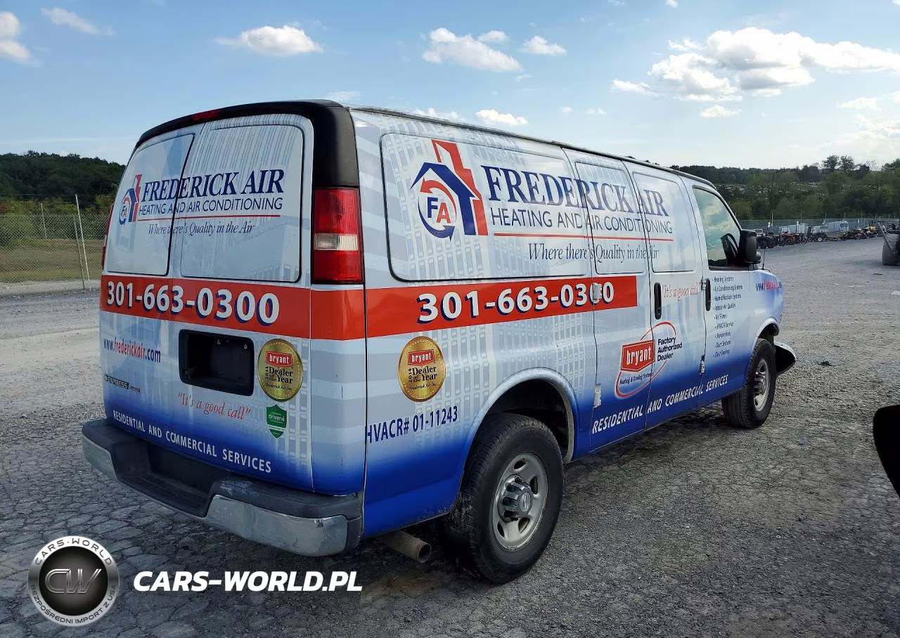 2017 Chevrolet Express G2500 VIN:1GCWGAFG6H1107124 - 3