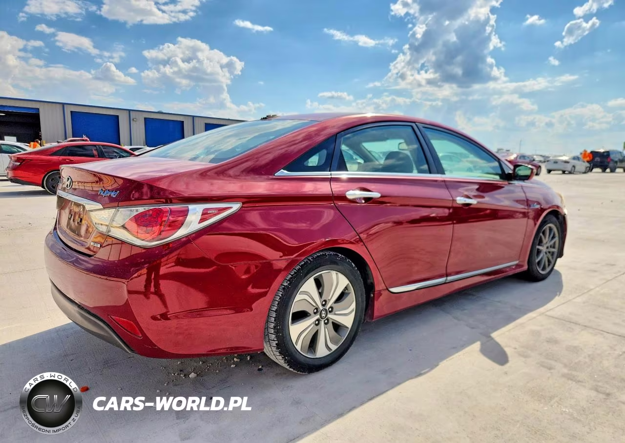 2015 Hyundai Sonata Hybrid Limited VIN:KMHEC4A4XFA120571 - 3