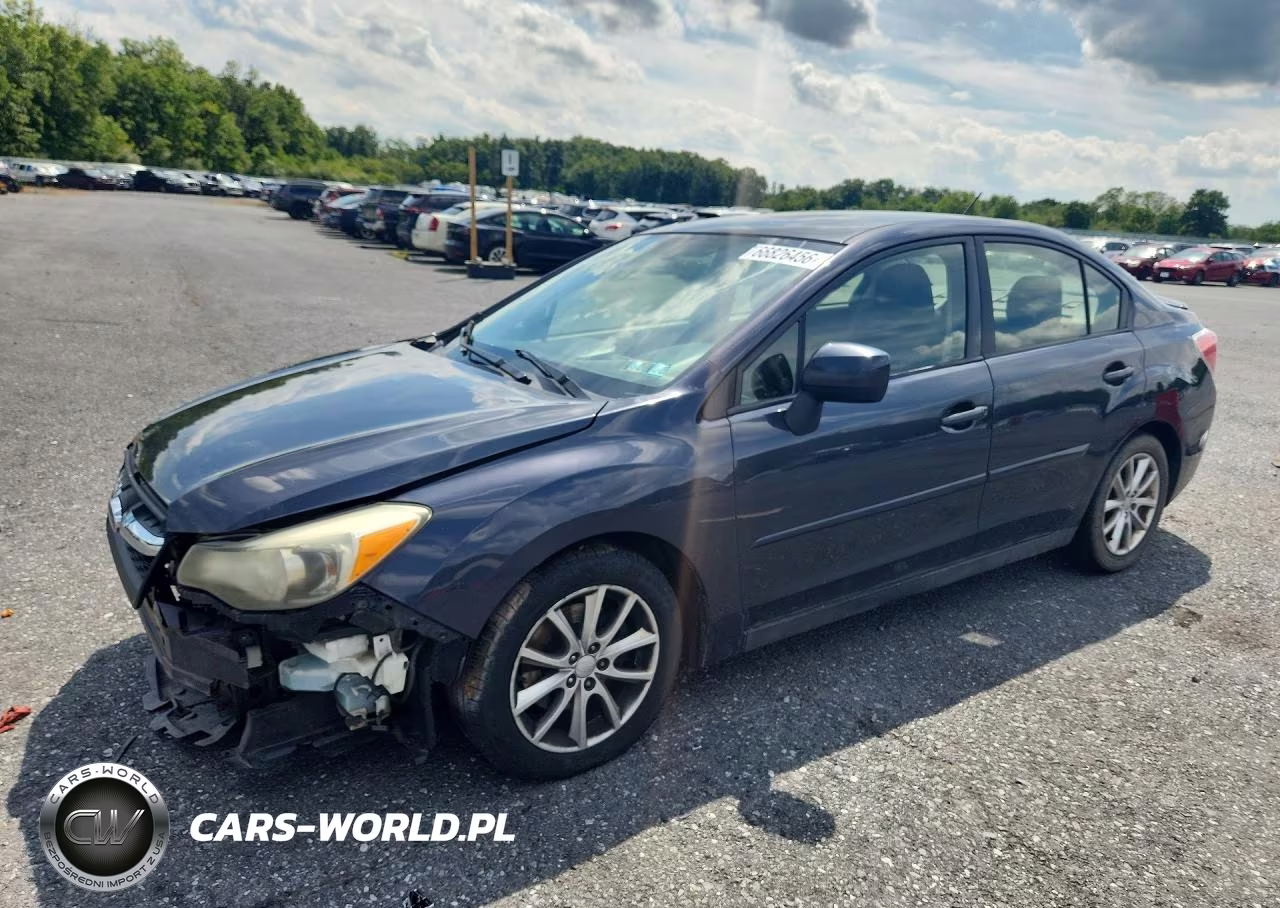 2013 Subaru Impreza Premium VIN:JF1GJAB69DH006038 - 1