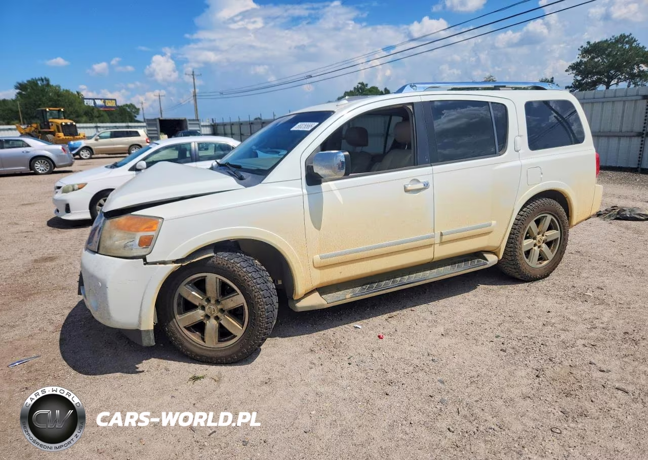 2014 Nissan Armada Platinum VIN:5N1BA0NFXEN606642 - 1
