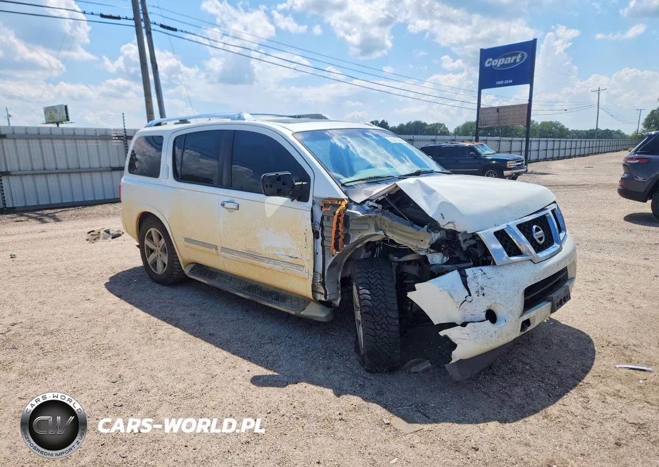 2014 Nissan Armada Platinum VIN:5N1BA0NFXEN606642 - 4