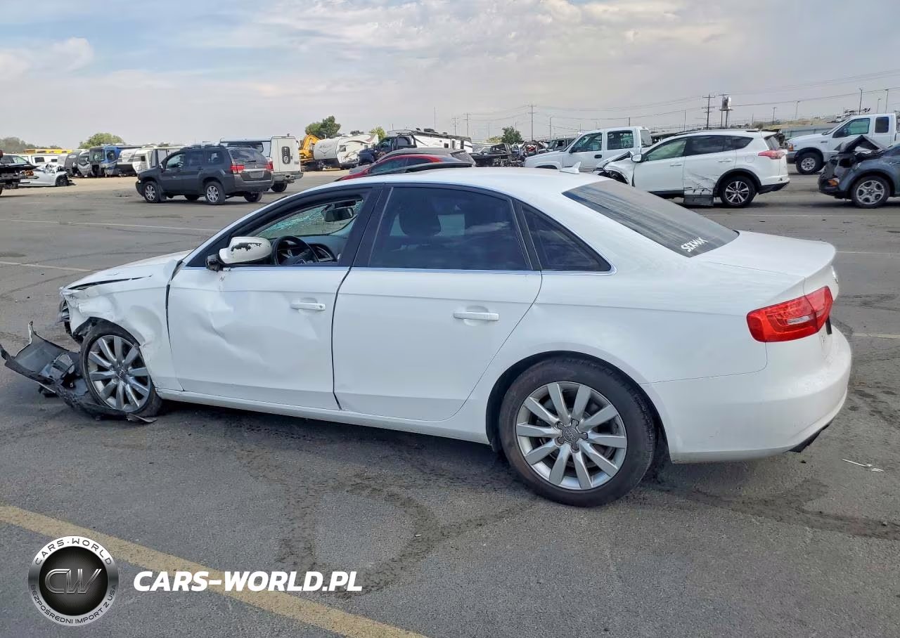 2013 Audi A4 Premium VIN:WAUBFAFL0DN014615 - 2