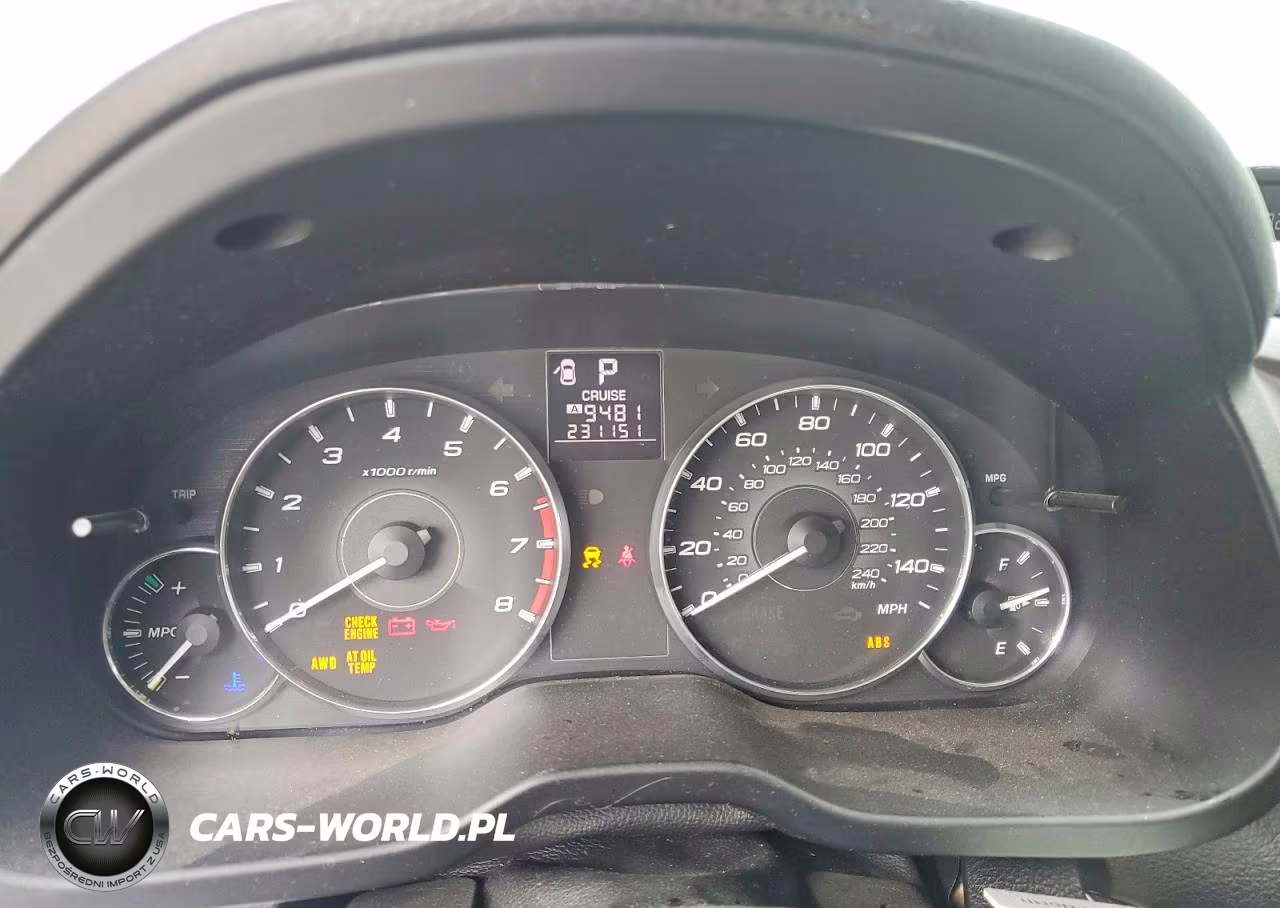 2012 Subaru Legacy 2.5I Premium VIN:4S3BMCC62C3025483 - 9