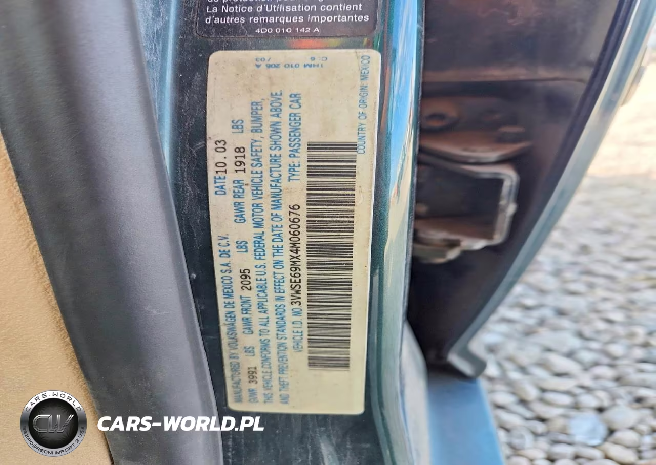 2004 Volkswagen Jetta Gls VIN:3VWSE69MX4M060676 - 12