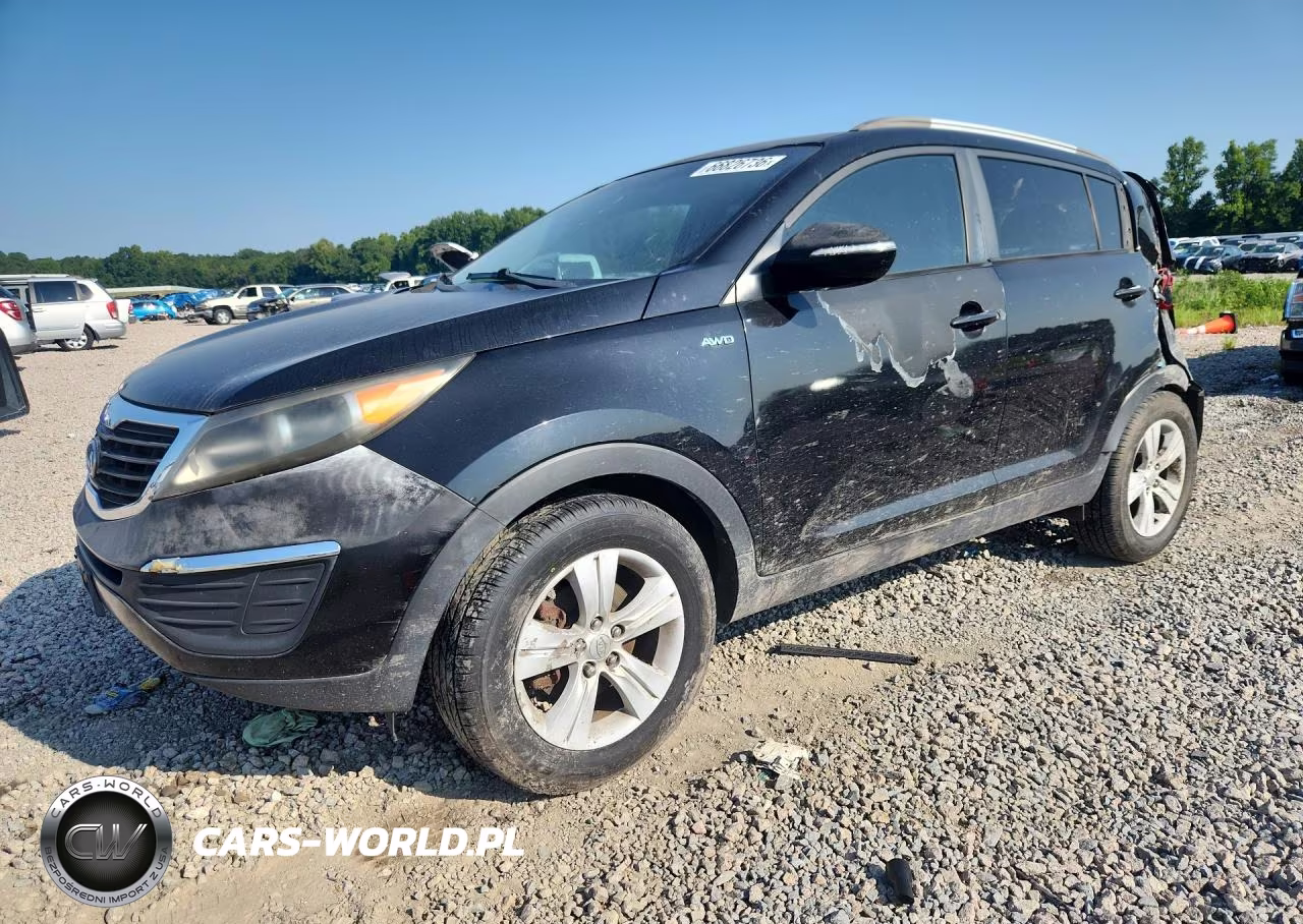 2011 Kia Sportage Lx VIN:KNDPBCA29B7025855 - 1