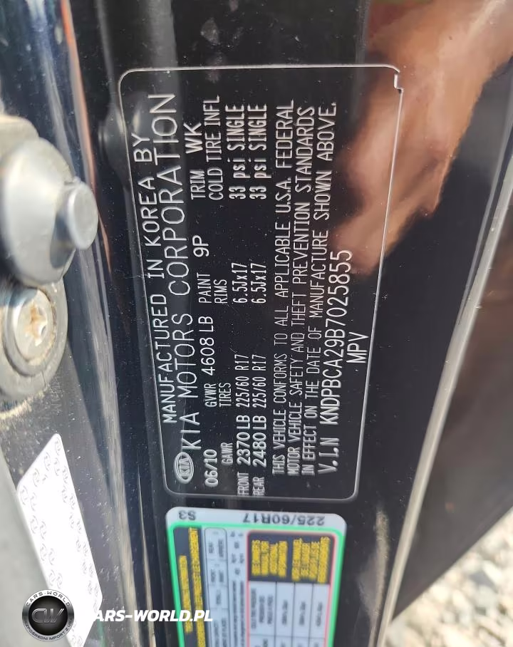 2011 Kia Sportage Lx VIN:KNDPBCA29B7025855 - 13