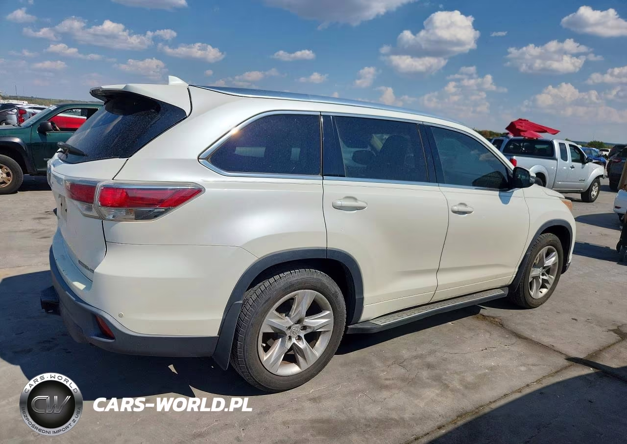 2014 Toyota Highlander Limited VIN:5TDDKRFH6ES028029 - 3