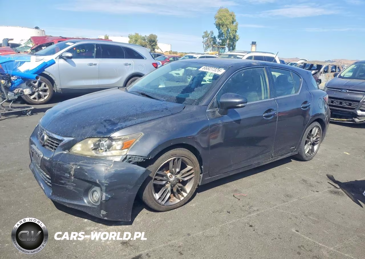 2011 Lexus Ct 200 VIN:JTHKD5BH8B2007667 - 1