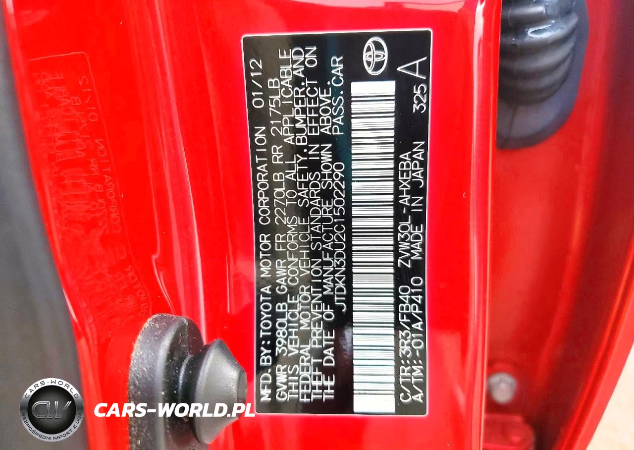 2012 Toyota Prius Three VIN:JTDKN3DU2C1502290 - 12