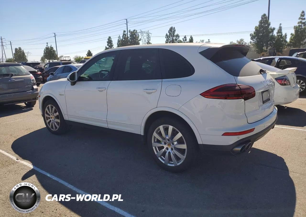 2017 Porsche Cayenne Se Hybrid Platinum VIN:WP1AE2A27HLA75689 - 2