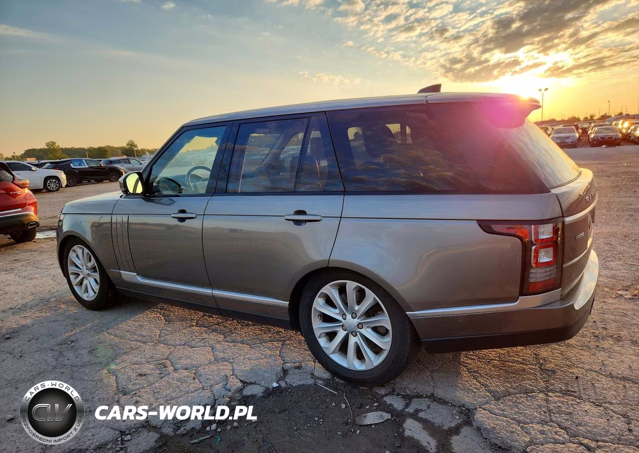 2017 Land Rover Range Rover Hse VIN:SALGS2FV0HA328055 - 2