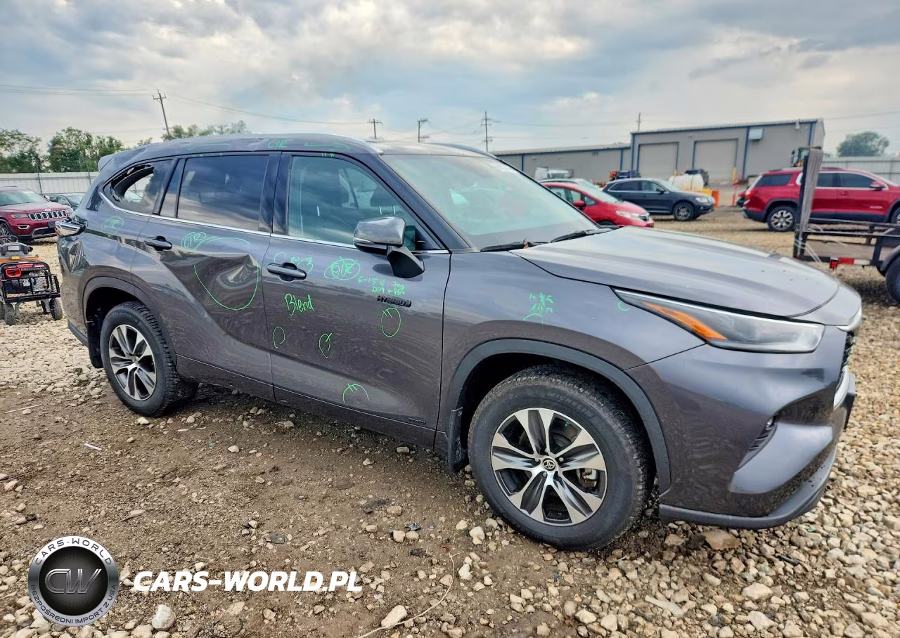 2021 Toyota Highlander Hybrid Xle VIN:5TDGBRCH0MS523410 - 4