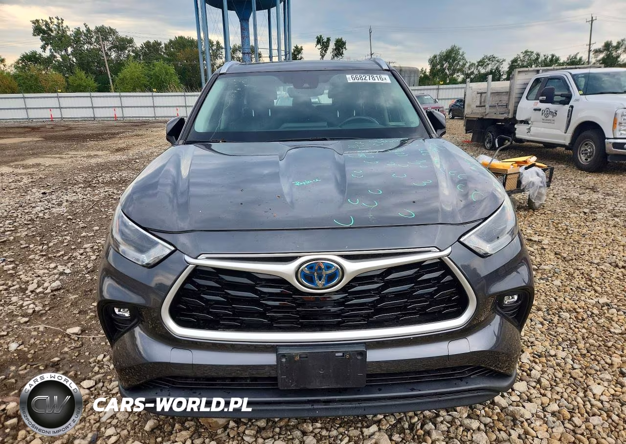 2021 Toyota Highlander Hybrid Xle VIN:5TDGBRCH0MS523410 - 5