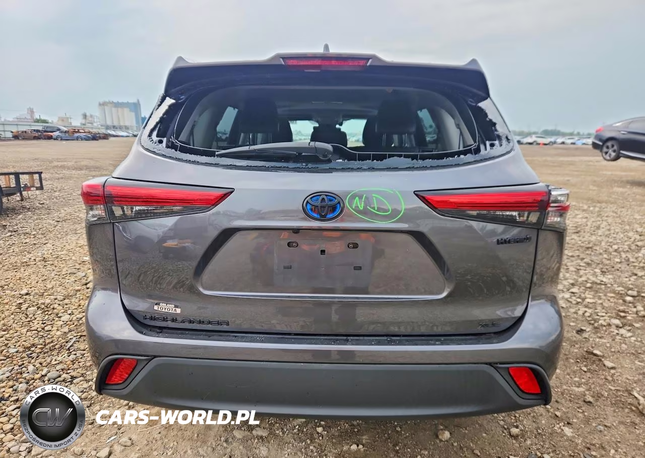 2021 Toyota Highlander Hybrid Xle VIN:5TDGBRCH0MS523410 - 6