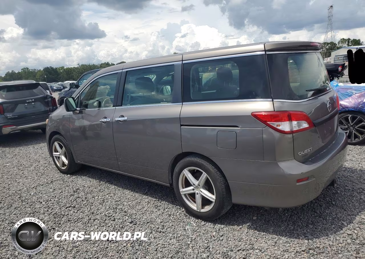 2014 Niss Quest VIN:JN8AE2KP7E9101698 - 2
