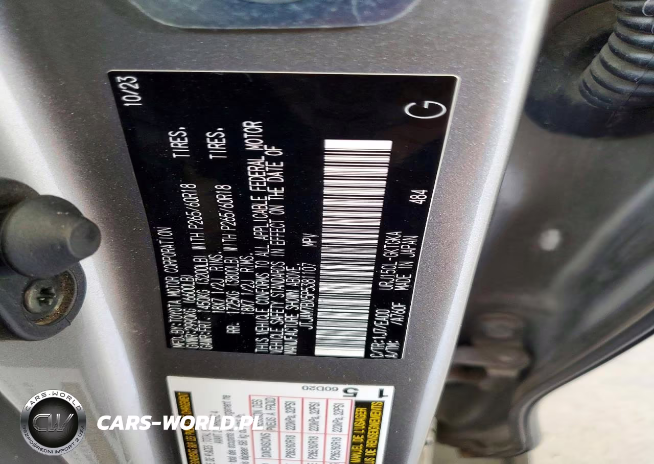 2023 Lexus Gx 460 VIN:JTJAM7BX5P5381107 - 14