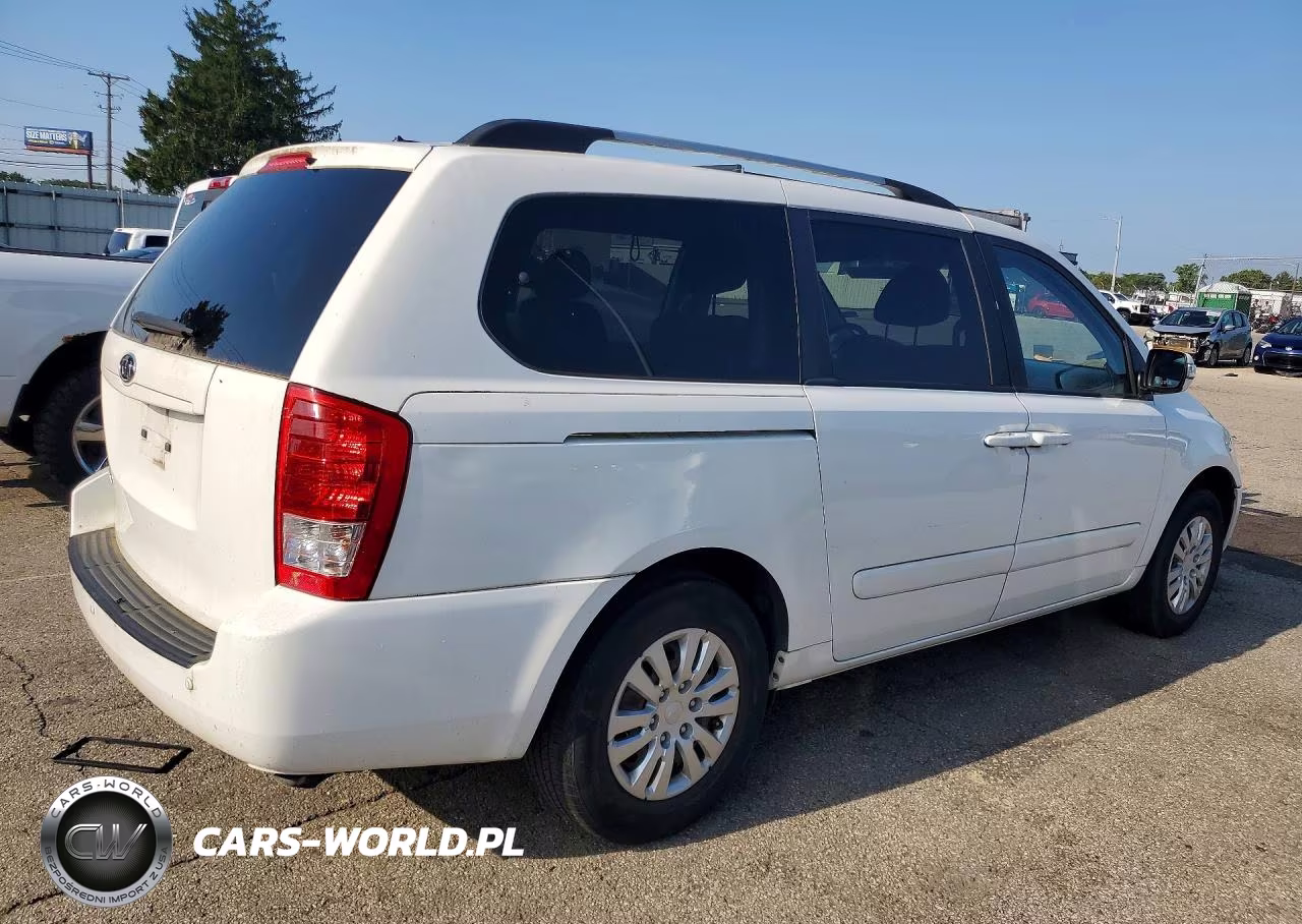 2012 Kia Sedona Lx VIN:KNDMG4C77C6488121 - 3
