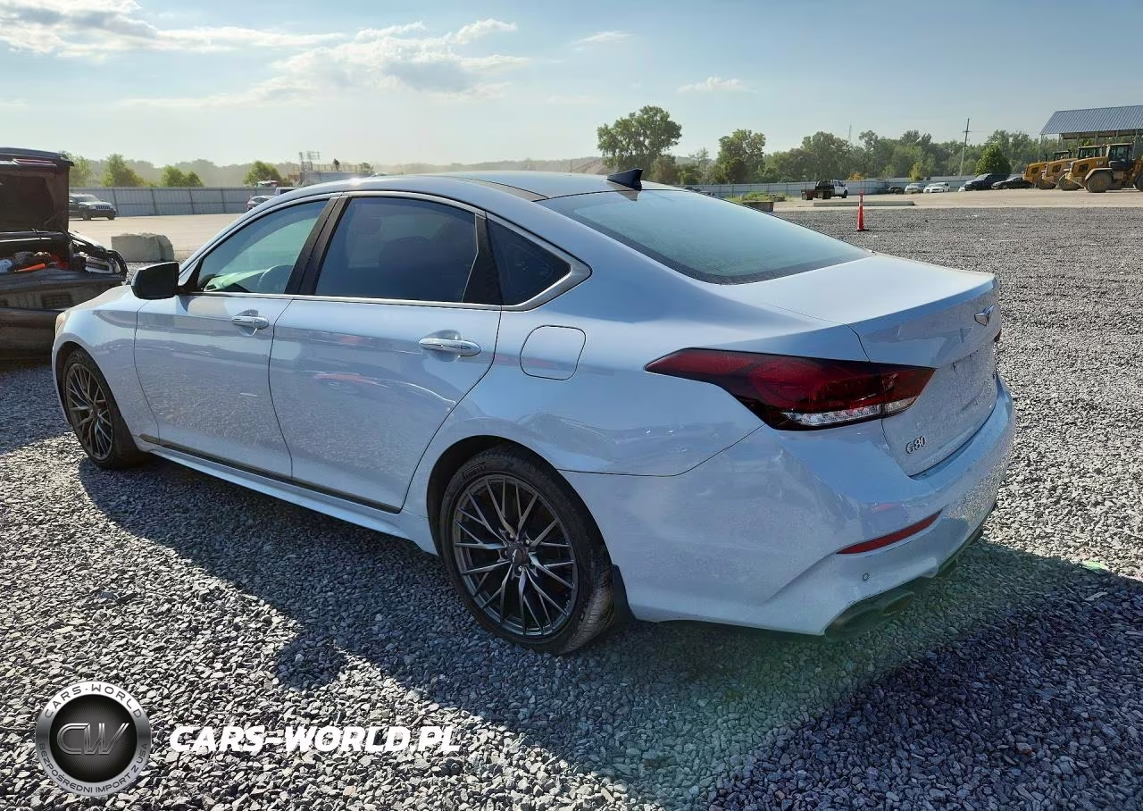 2019 Genesis G80 3.3T Sport VIN:KMHGN4JB9KU287336 - 2