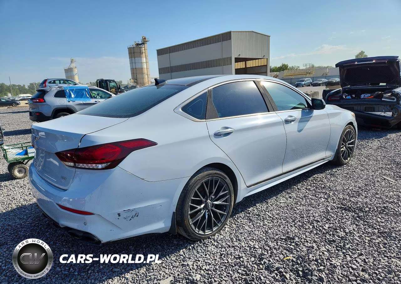 2019 Genesis G80 3.3T Sport VIN:KMHGN4JB9KU287336 - 3