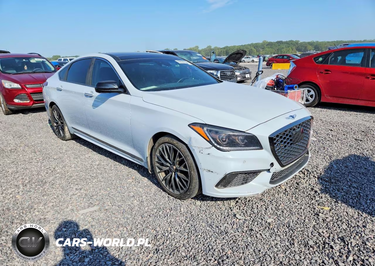 2019 Genesis G80 3.3T Sport VIN:KMHGN4JB9KU287336 - 4