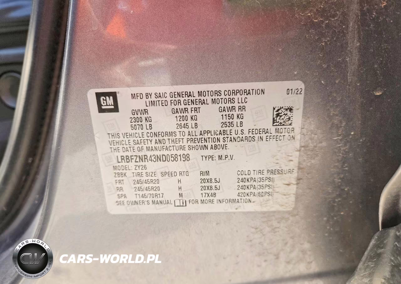 2022 Buick Envision Essence VIN:LRBFZNR43ND058198 - 13