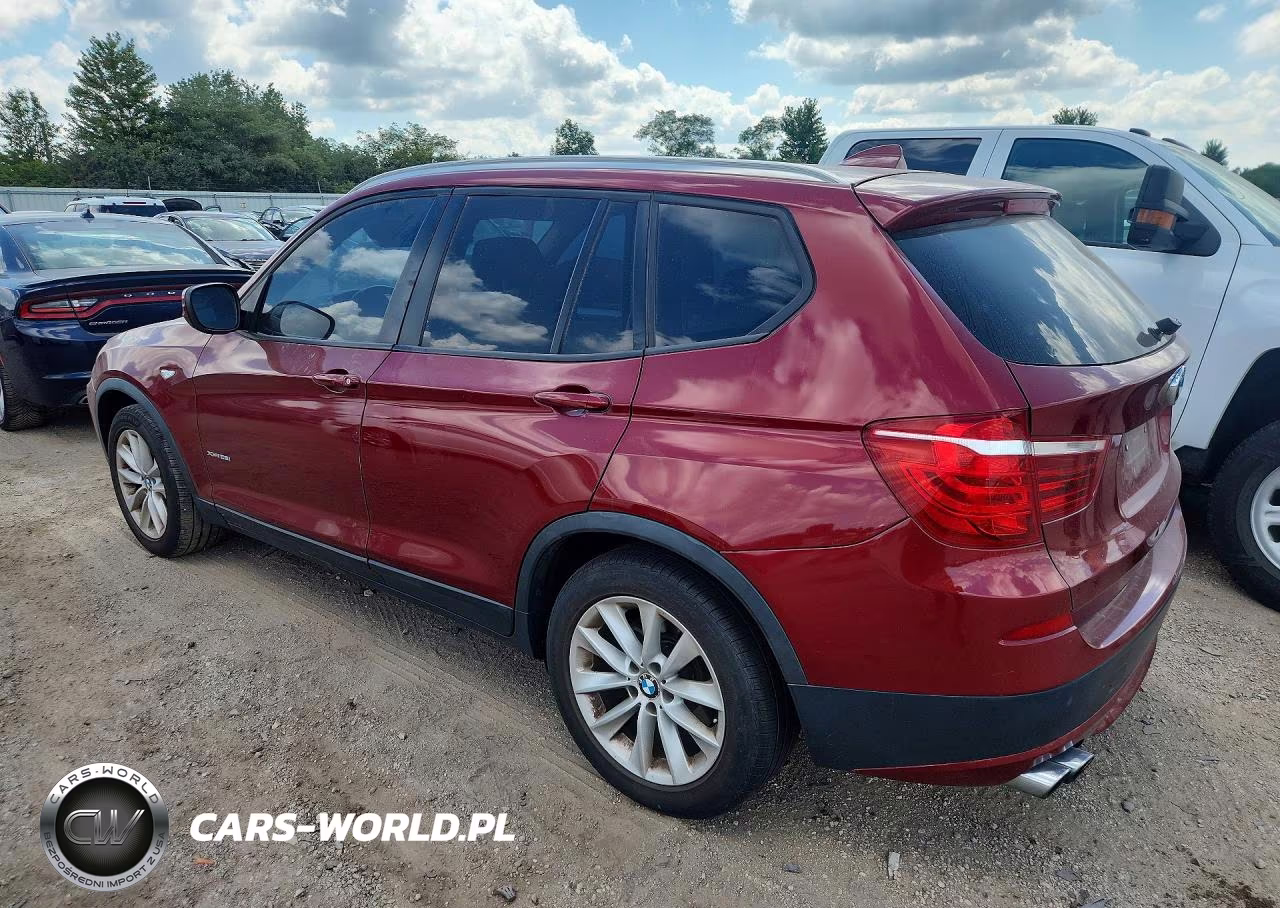 2013 BMW X3 xDrive28I VIN:5UXWX9C51D0A12263 - 2