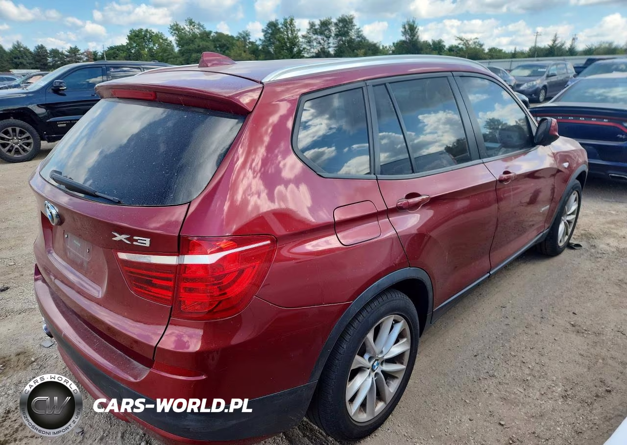 2013 BMW X3 xDrive28I VIN:5UXWX9C51D0A12263 - 3