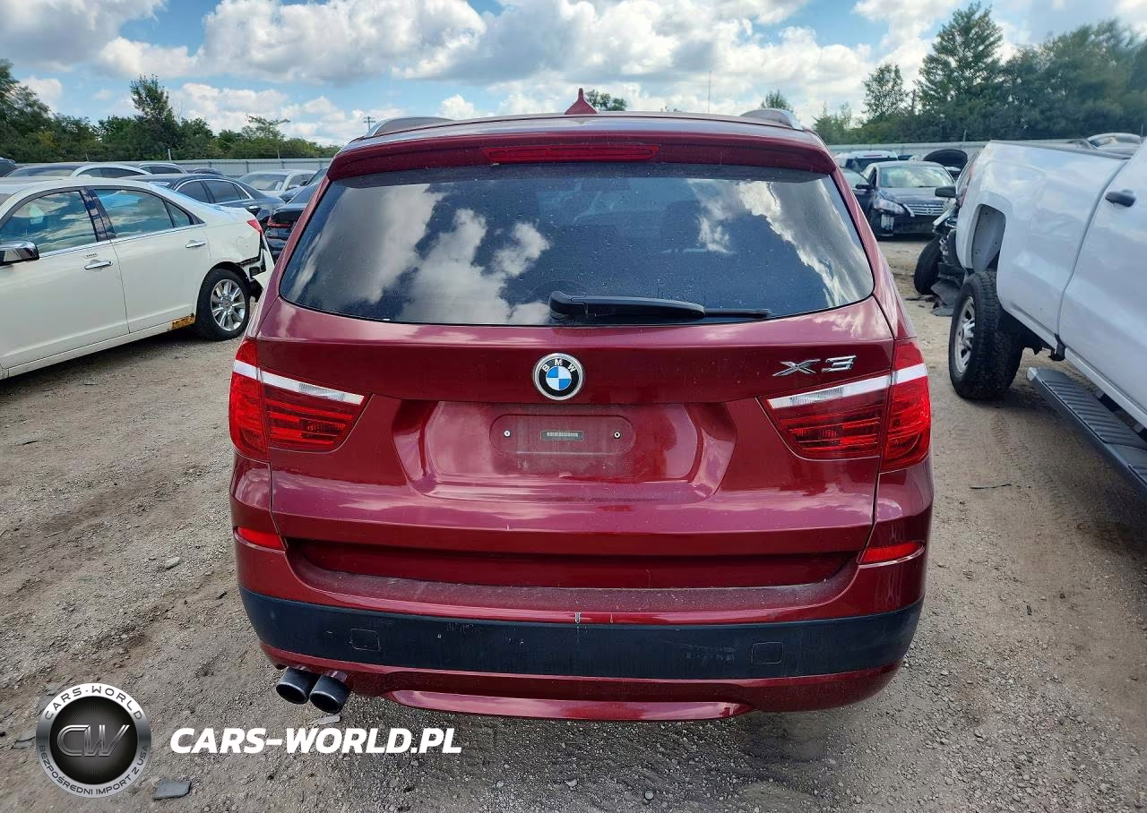2013 BMW X3 xDrive28I VIN:5UXWX9C51D0A12263 - 6