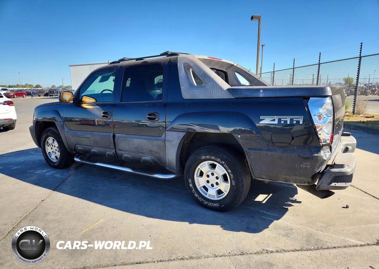 2003 Chevrolet Avalanche C1500 VIN:3GNEC13T23G234124 - 2