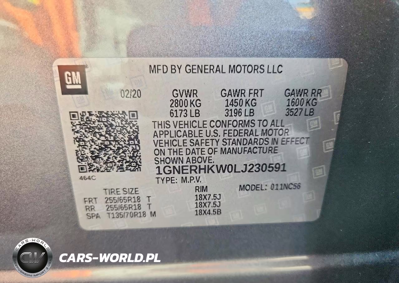 2020 Chevrolet Traverse Lt VIN:1GNERHKW0LJ230591 - 12