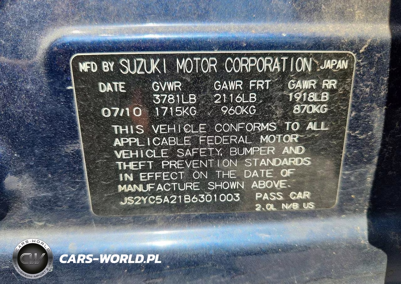 2011 Suzuki Sx4 Le VIN:JS2YC5A21B6301003 - 12