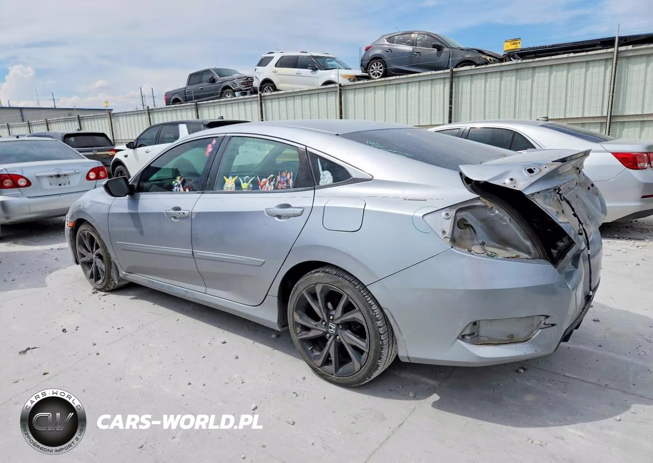 2019 Honda Civic Sport VIN:19XFC2F82KE006189 - 2