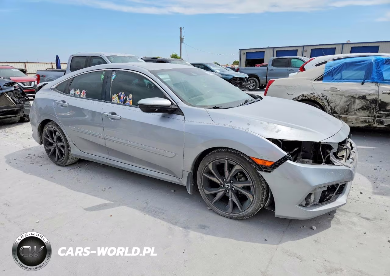 2019 Honda Civic Sport VIN:19XFC2F82KE006189 - 4