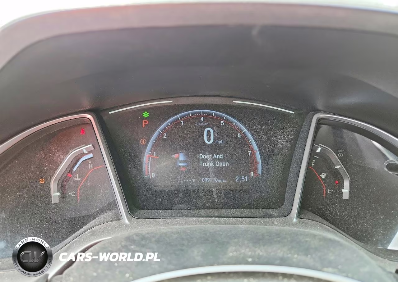 2019 Honda Civic Sport VIN:19XFC2F82KE006189 - 9