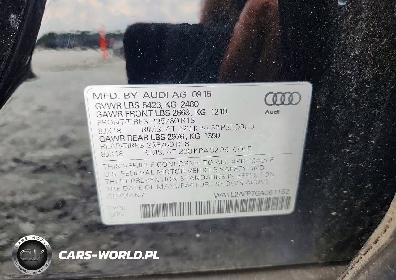 2016 Audi Q5 Premium Plus VIN:WA1L2AFP7GA061152 - 13